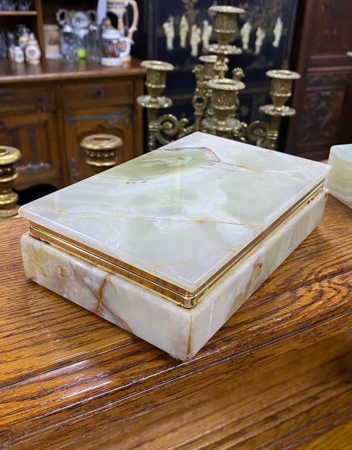 Купить Винтажная шкатулка из оникса