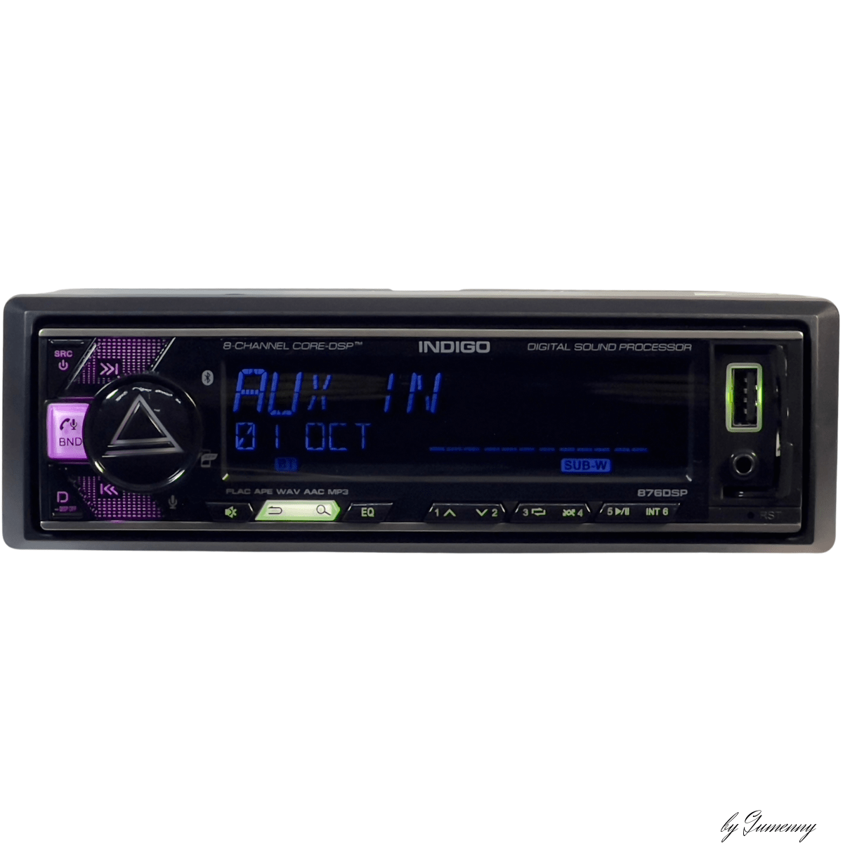 Купить магнитола процессорная AURA INDIGO-876DSP