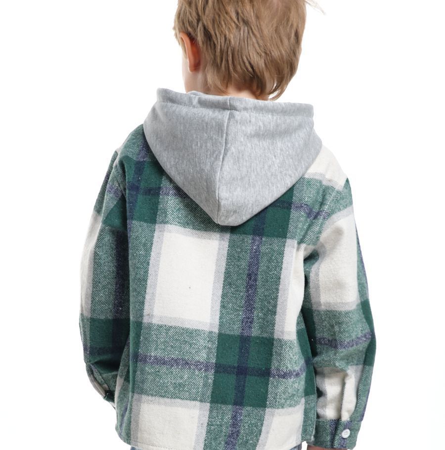 Купить Рубашка с капюшоном Mini Maxi