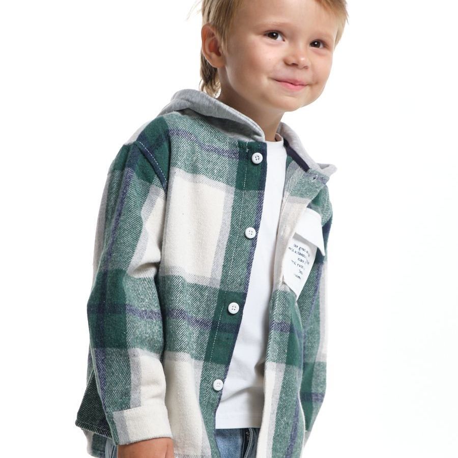 Купить Рубашка с капюшоном Mini Maxi