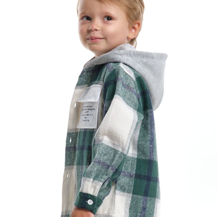 Купить Рубашка с капюшоном Mini Maxi