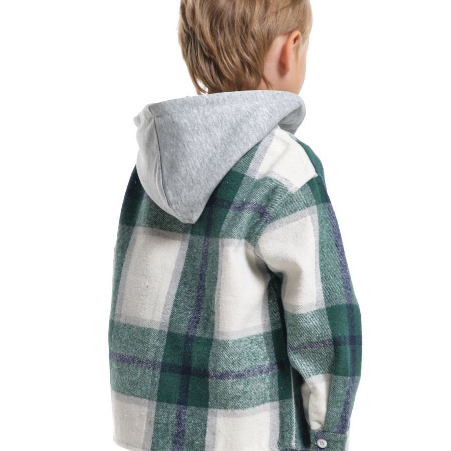 Купить Рубашка с капюшоном Mini Maxi