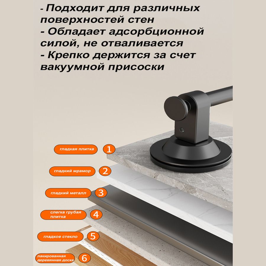 Купить Держатель на стену универсальный 60 см