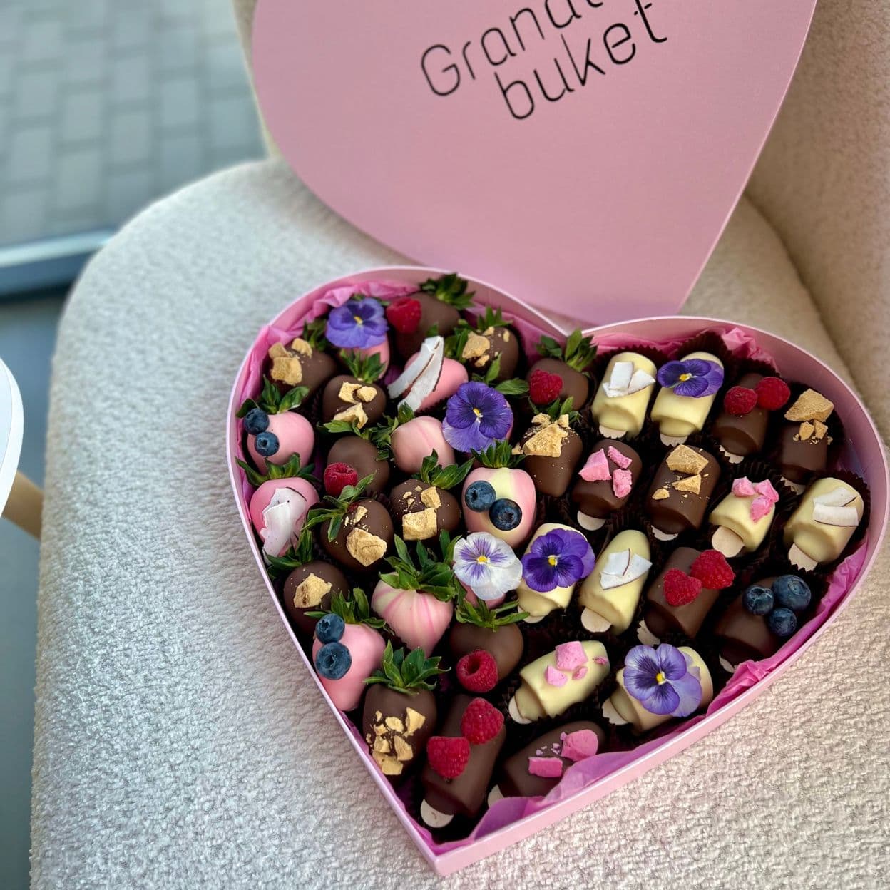 Купить Сердце Розовое