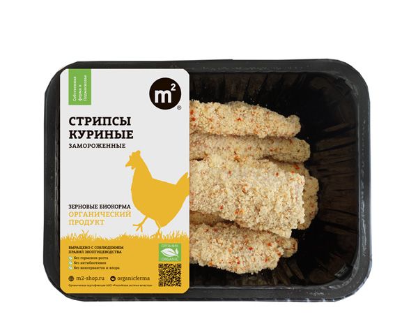 Купить Стрипсы куриные в панировке, замороженные 100 г.