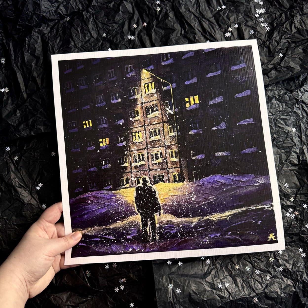 Купить Постер "Улица, фонарь, Норильск"