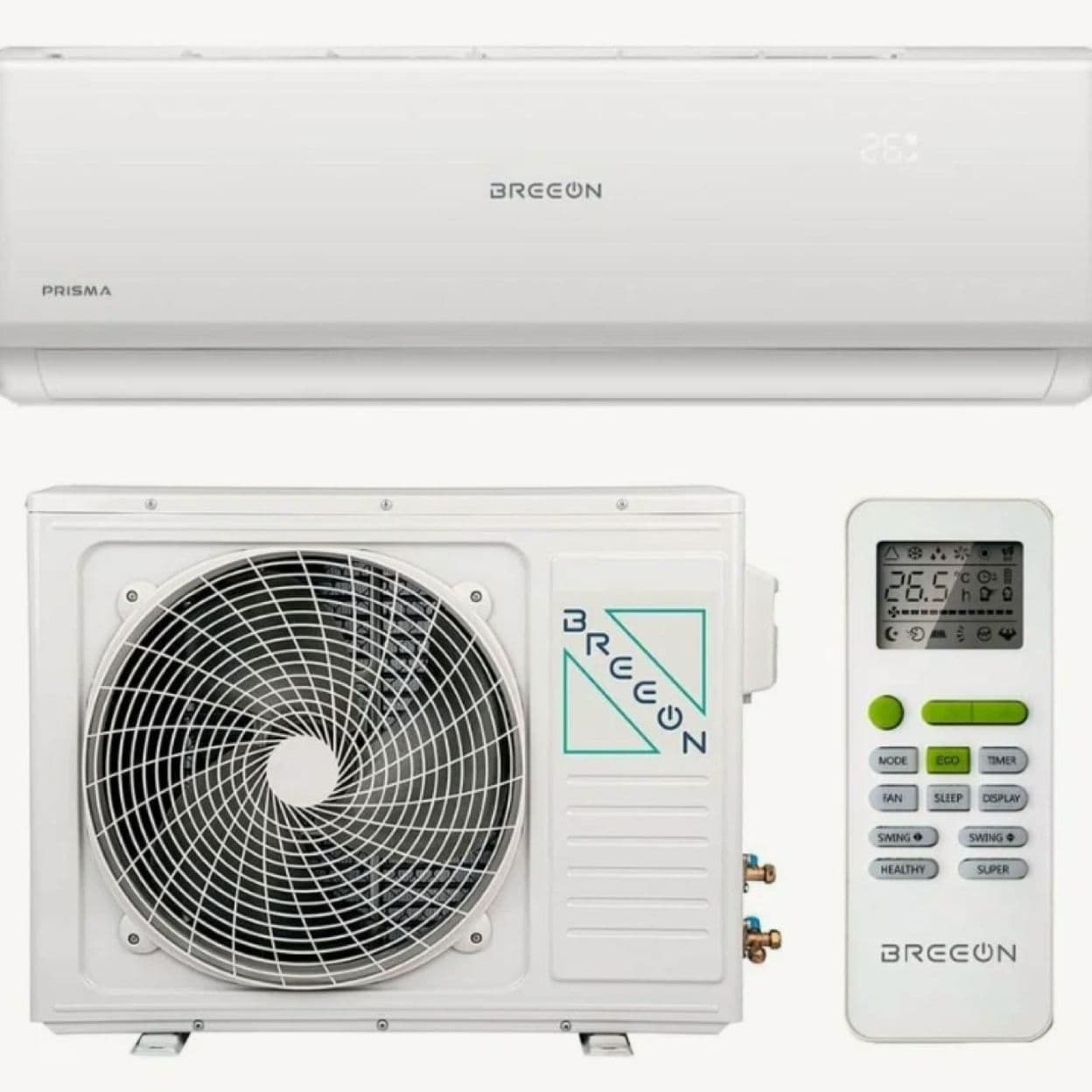 Купить BREEON PRISMA INVERTER R410A BRC-**TPI