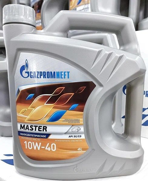 Купить Gazpromneft Масло моторное Master 10W-40 Полусинтетическое 4 л