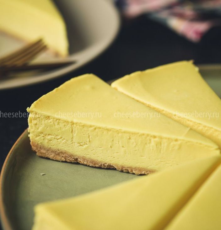 Купить Чизкейк лимонный Cheeseberry (1 кусок) 75 гр. 