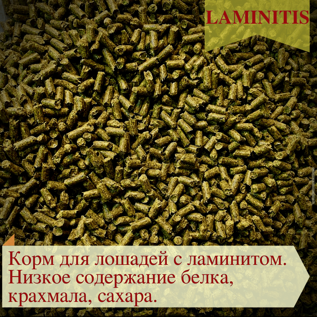Купить Смесь кормовая для ламинитных лошадей GOLD LINE "LAMINITIS", (МЭШ)