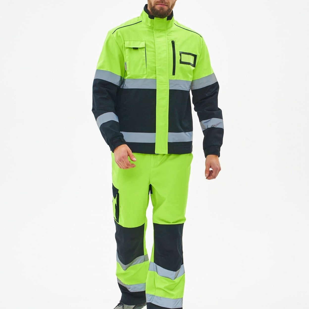 Купить Костюм сигнальный ProfLine Specialist-1  (тк.Смесовая,240) брюки, желтый/черный