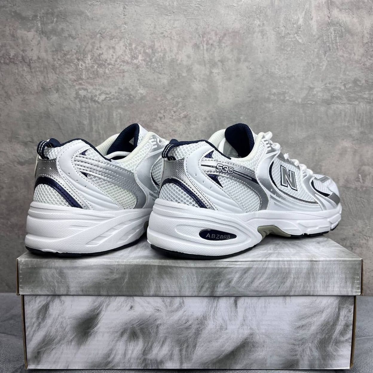Купить New Balance 530 Silver White