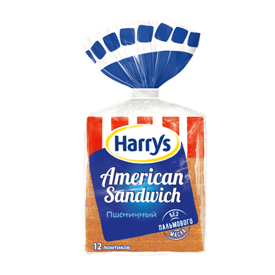 Купить HARRY'S AMERICAN SANDWICH ХЛЕБ ПШЕНИЧНЫЙ 470 Г. доставка продуктов Тюмень . доставка продуктов в Тюмени . доставка фруктов Тюмень . доставка фр