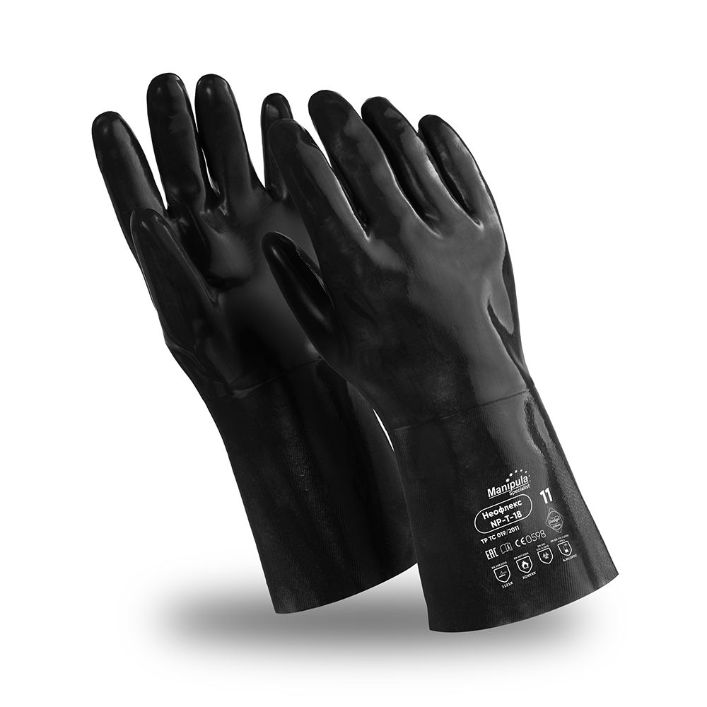 Купить Перчатки Manipula Specialist® Неофлекс  (интерлок+неопрен 2,1мм), NP-T-18/CG-974