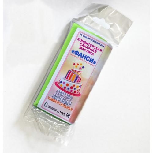 Купить Мастика «Фанси» Зелёная, 100 г
