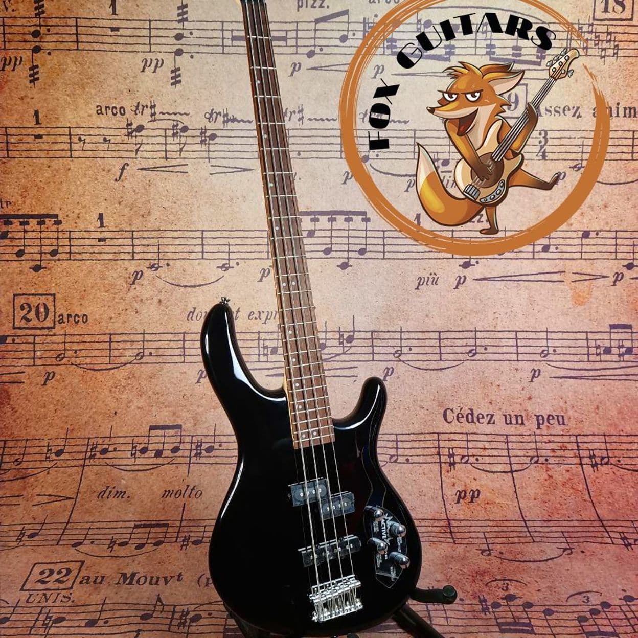 Купить Бас-гитара Cort Action-Bass-Plus-BK