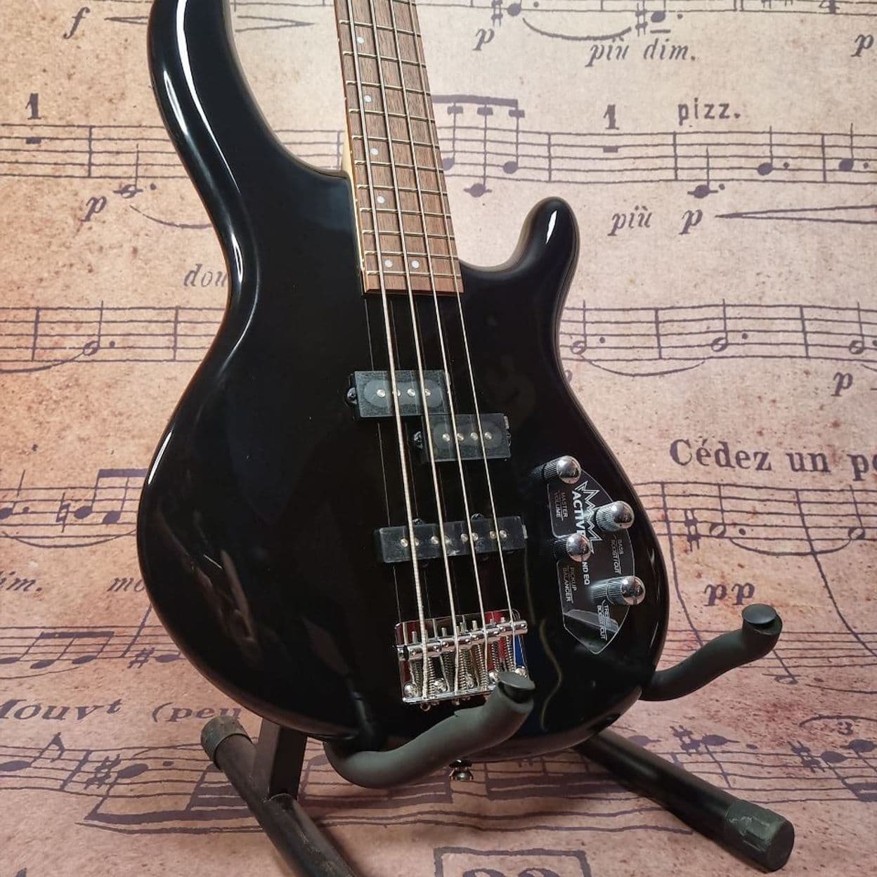 Купить Бас-гитара Cort Action-Bass-Plus-BK