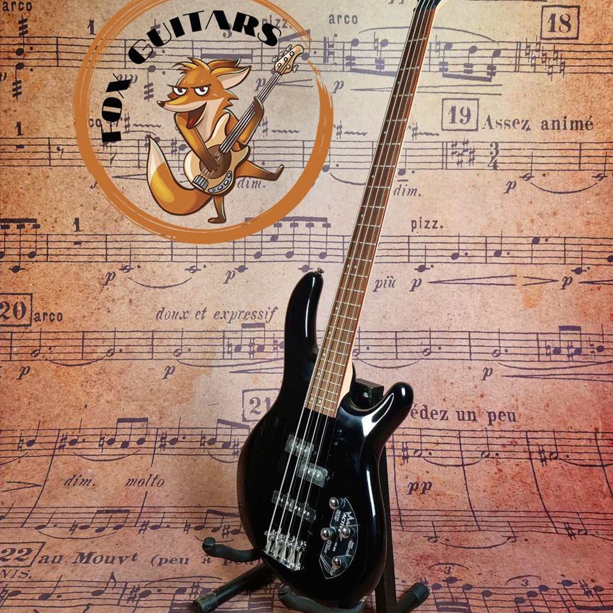 Купить Бас-гитара Cort Action-Bass-Plus-BK