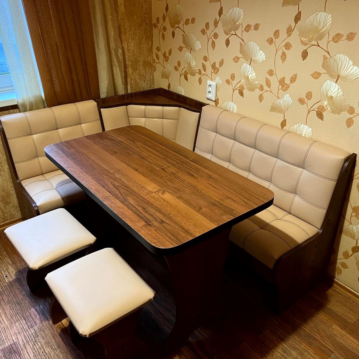 Купить Кухонный уголок Бостон 162 х 125 х 50