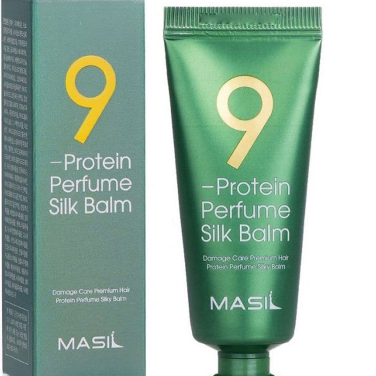 Купить Masil 9 Protein Perfume Silk Balm Несмываемый бальзам для поврежденных волос с протеинами 20мл