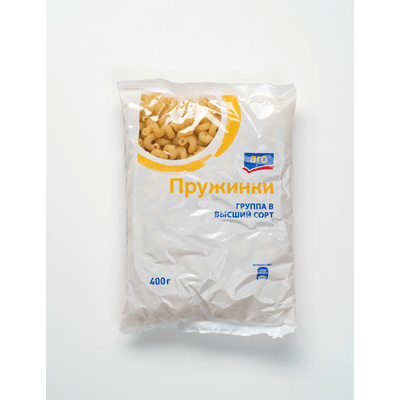 Купить ПРУЖИНКИ РИФЛЕНЫЕ ARO 400 Г. доставка продуктов Тюмень . доставка продуктов в Тюмени . доставка фруктов Тюмень . доставка фруктов в Тюмени . до