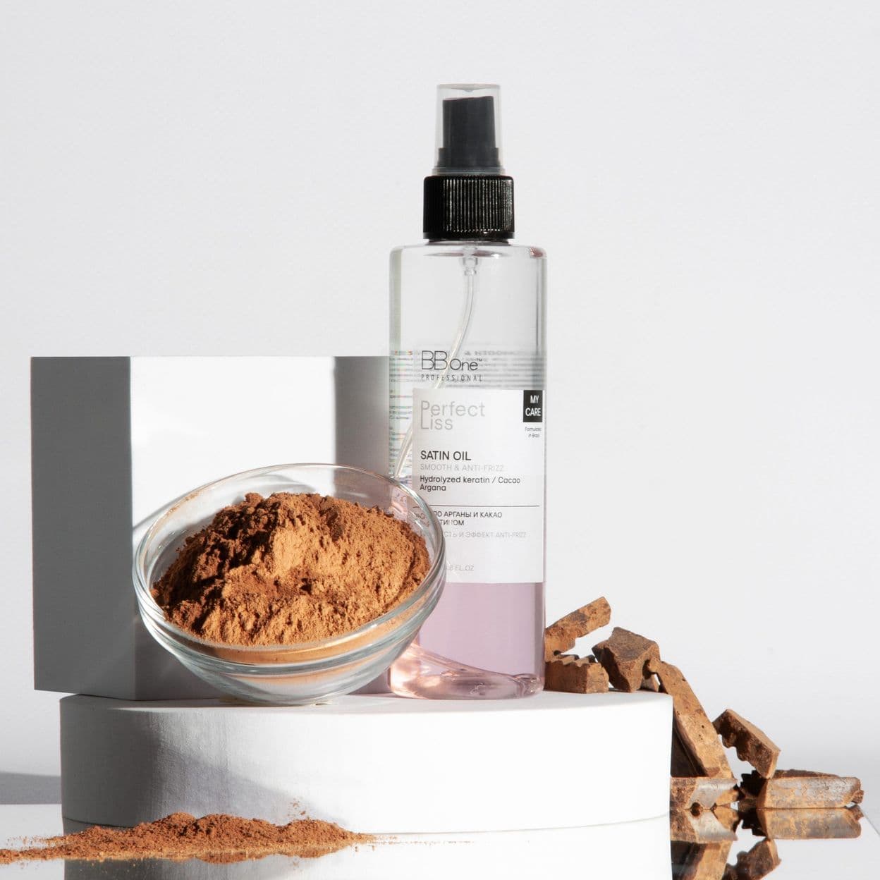 Купить Масло двухфазное для восстановления сухих волос Perfect Liss, 200 мл