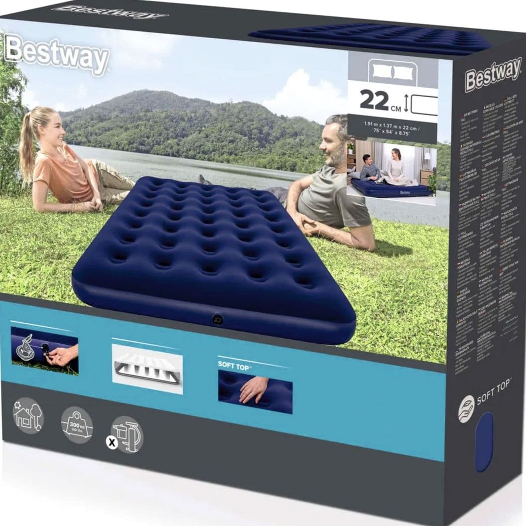 Купить Матрас надувной, 191х137х22см, Bestway