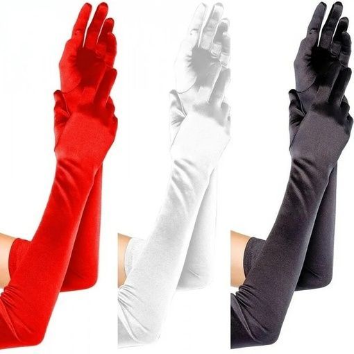 Купить Перчатки красные белые черные