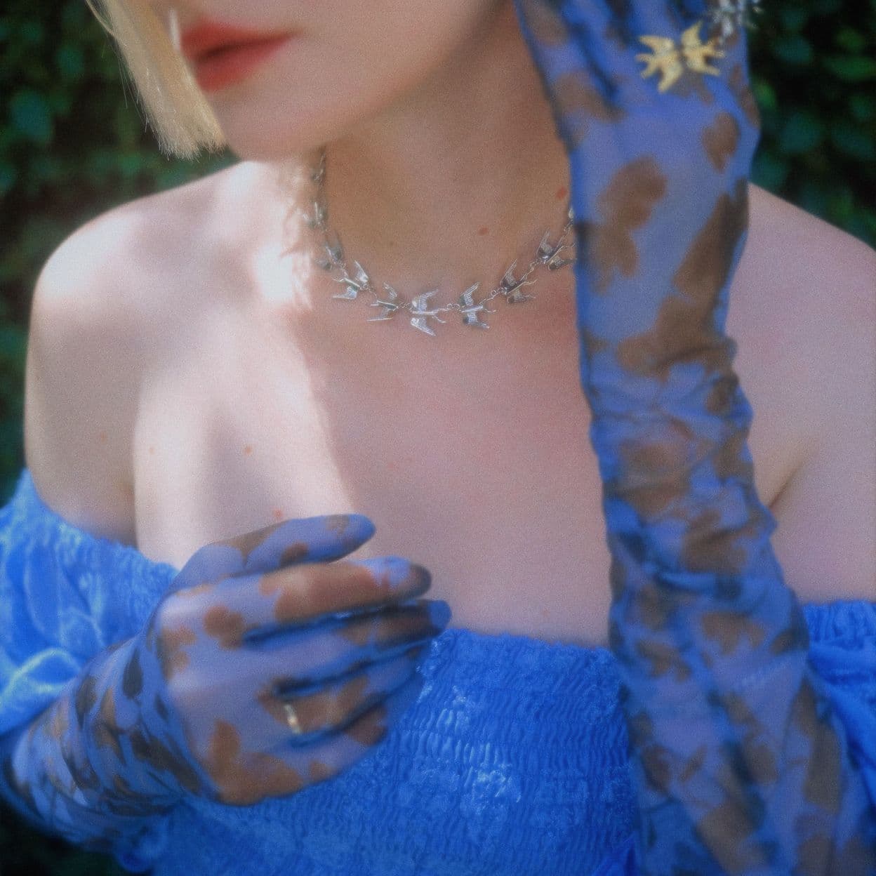 Купить MY SWALLOWS 2.0 Колье с десятью маленькими ласточками, платинирование