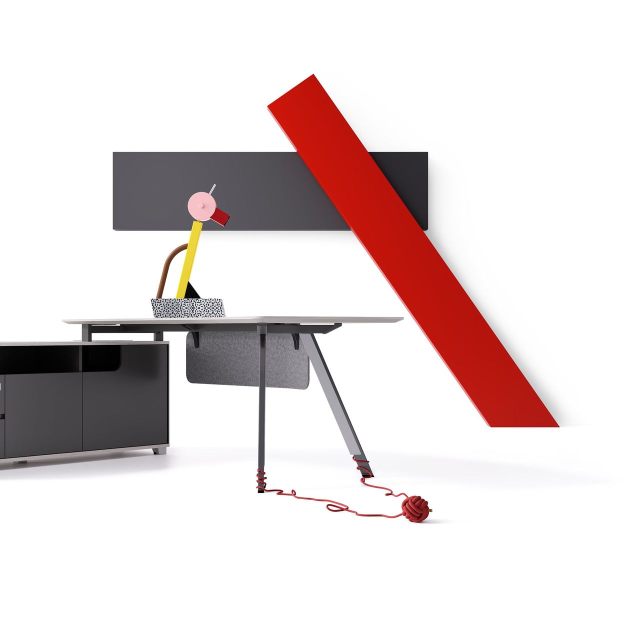 Купить Стол  руководителя 2000*1800*750мм