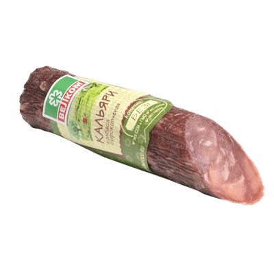 Купить КОЛБАСА КАЛЬЯРИ ВЕЛКОМ СЫРОКОПЧ. 235 Г. с доставкой на дом в Тюмени . Доставка продуктов Тюмень , доставка продуктов в Тюмени , dostavka-produk