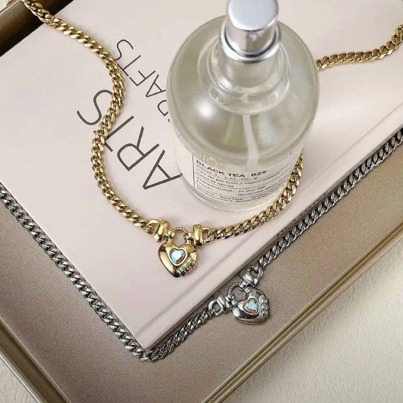 Купить Кулон Heart Lock silver