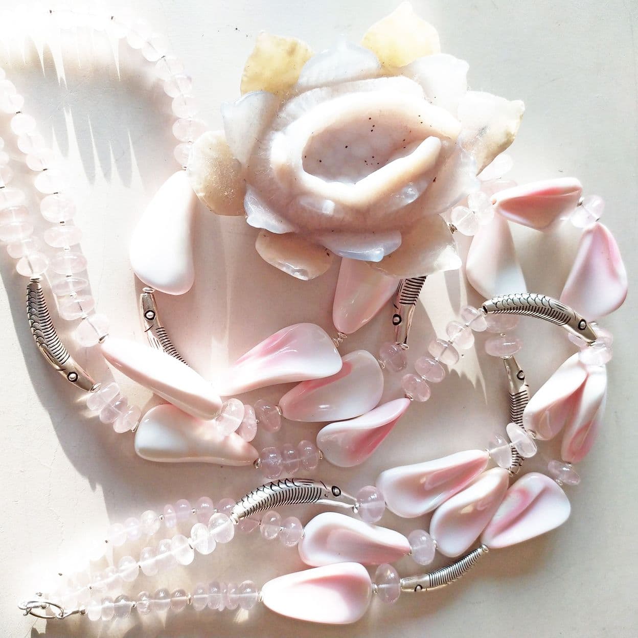 Купить Колье Lotus petals