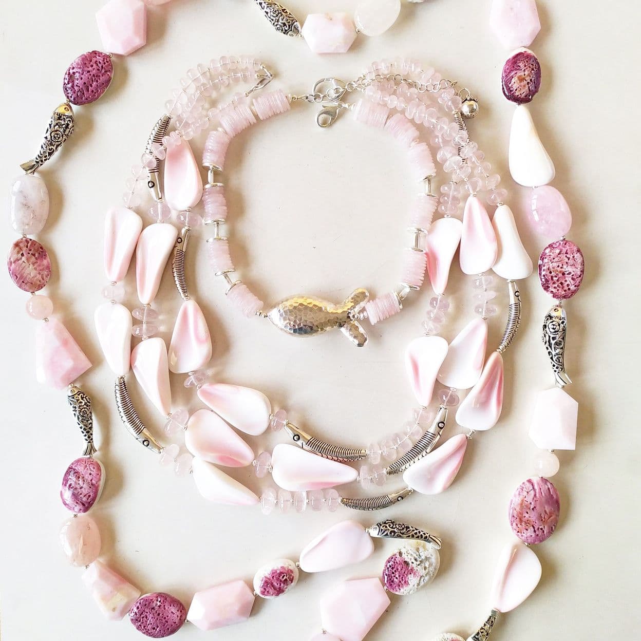 Купить Колье Lotus petals