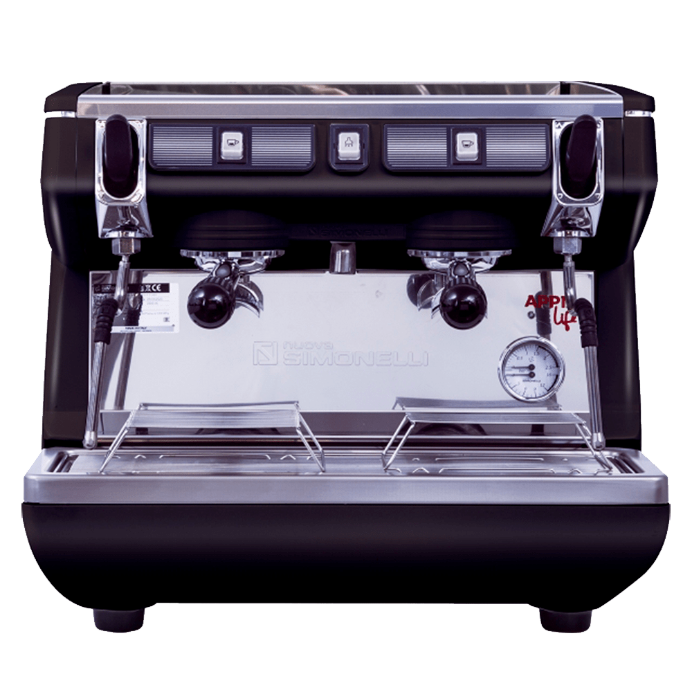 Купить Simonelli Appia Life Compact 2 gr S Black полуавтомат