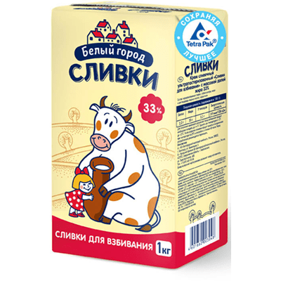 Купить СЛИВКИ БЕЛЫЙ ГОРОД 33% 1 Л. доставка продуктов тюмень . доставка продуктов в тюмени . доставка фруктов тюмень . доставка фруктов в тюмени . дос