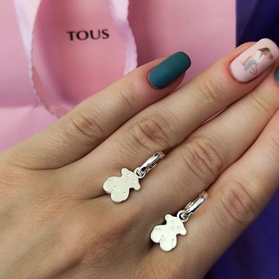 Купить Серьги Tous Sweet dolls на колечке
