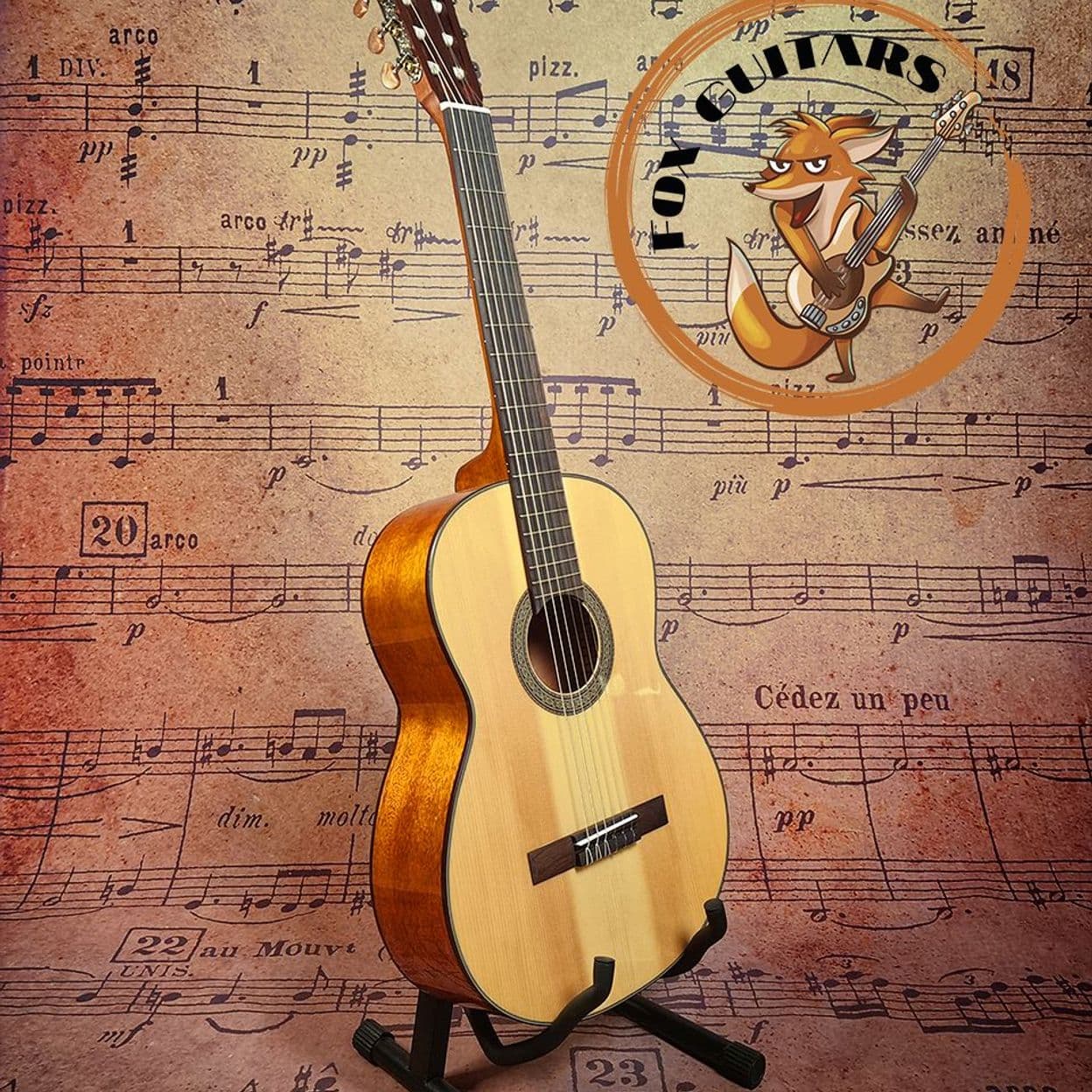 Купить Cort AC200 NAT Классическая гитара из массива