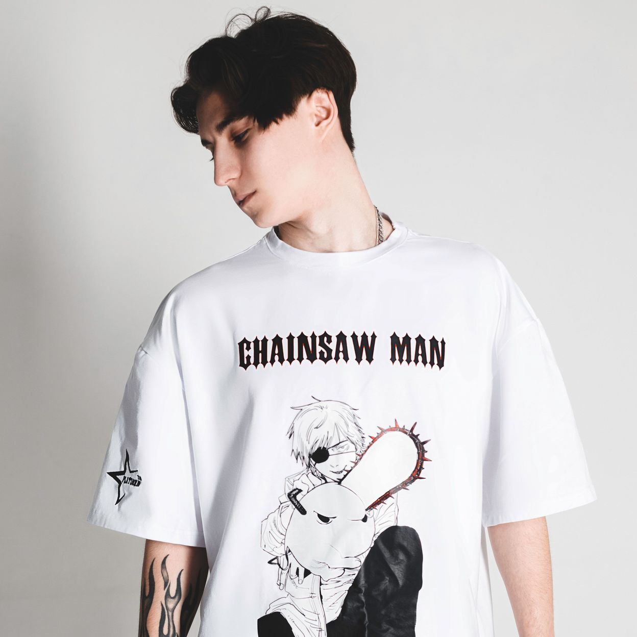 Купить Оверсайз футболка  «Chainsaw Man»
