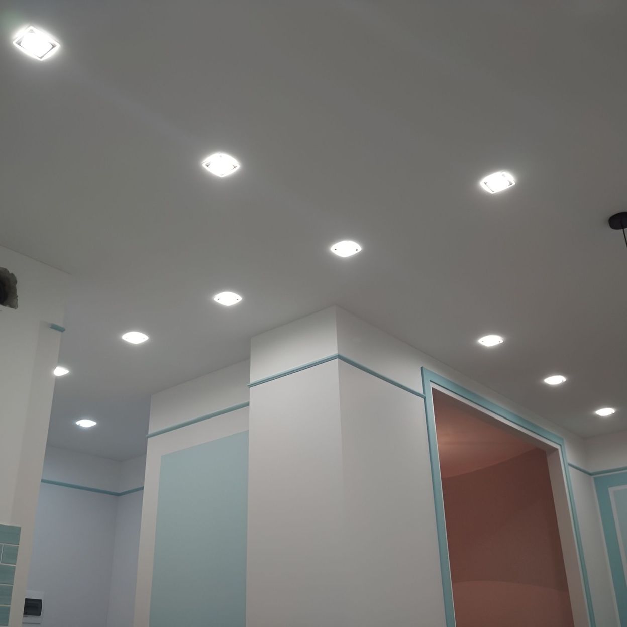 Купить Ecola GX53 H4 Square open edge квадратный Белый Матовый плоский 106x41 (к+)