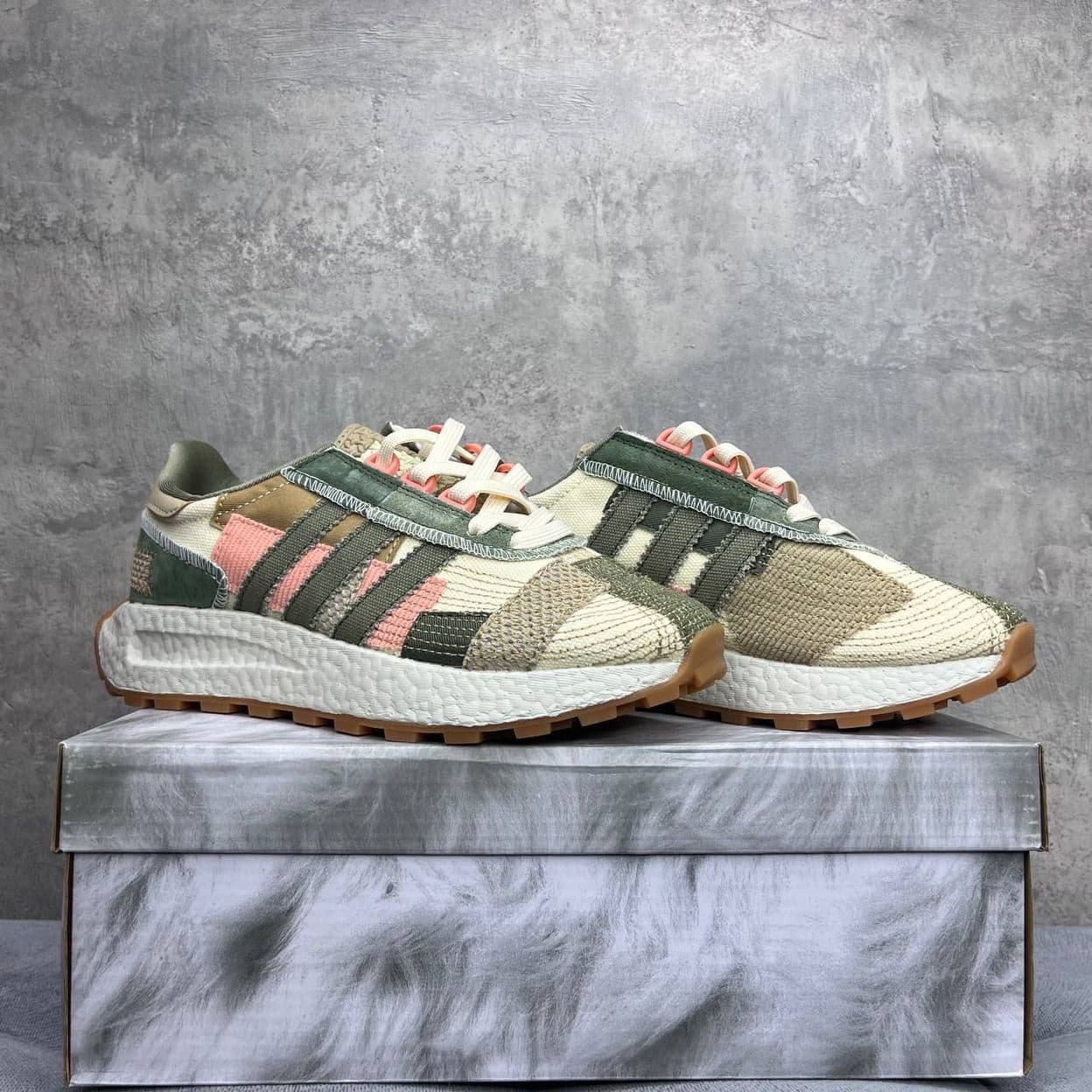 Купить Adidas Retropy E5 Brown Green