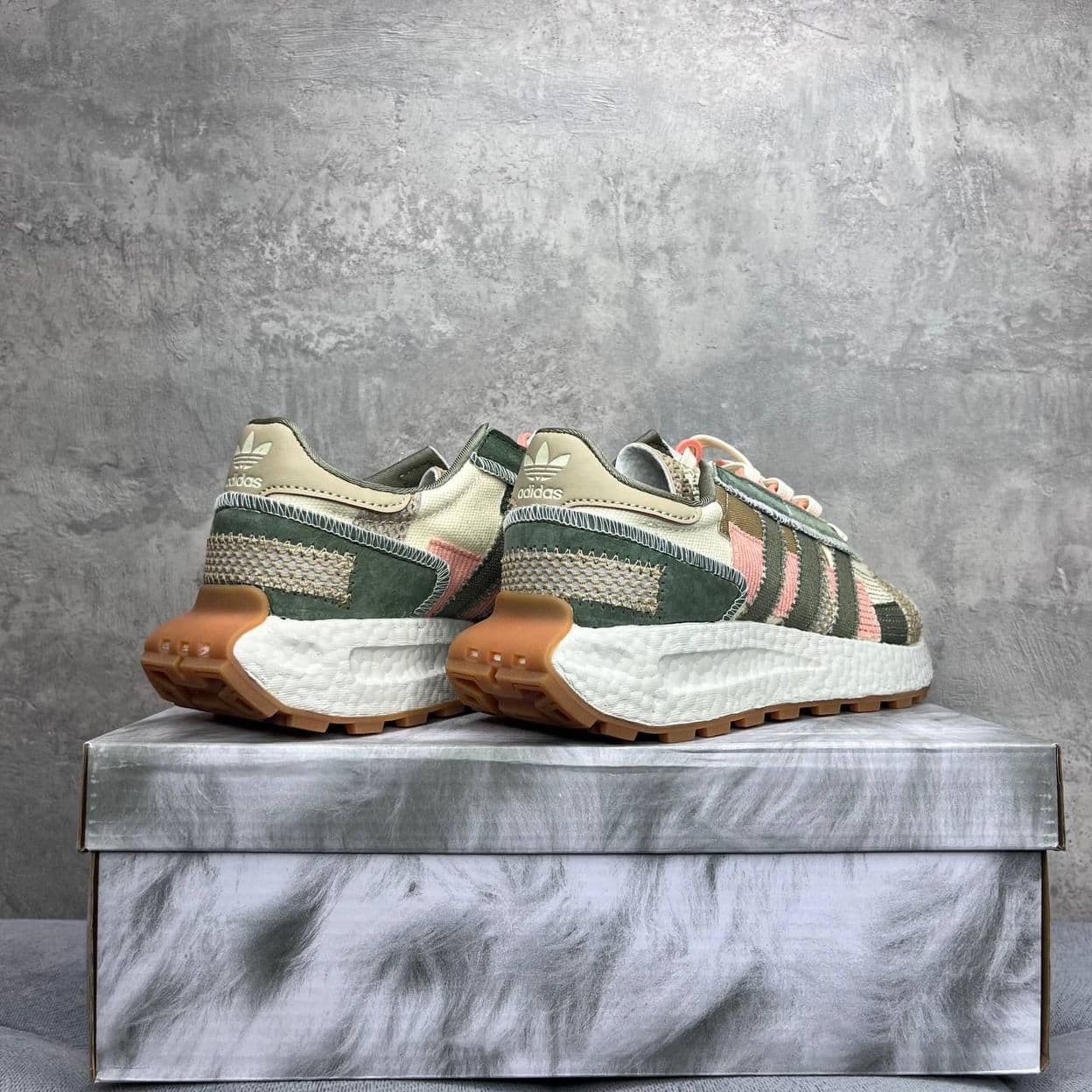 Купить Adidas Retropy E5 Brown Green