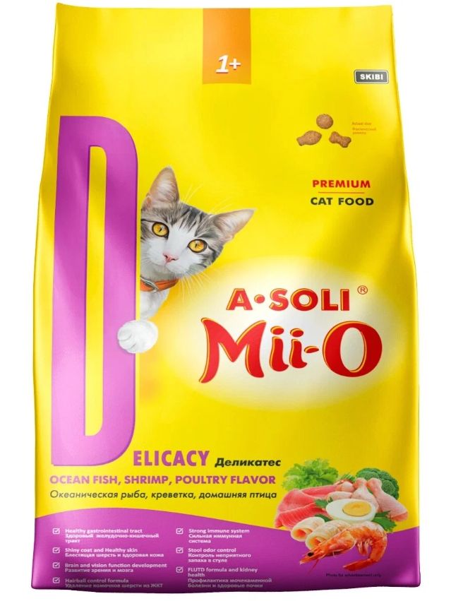 Купить Корм для кошек сухой A-SOLI Mii-O