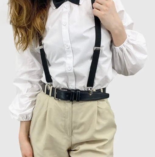 Купить Подтяжки с бабочкой унисекс