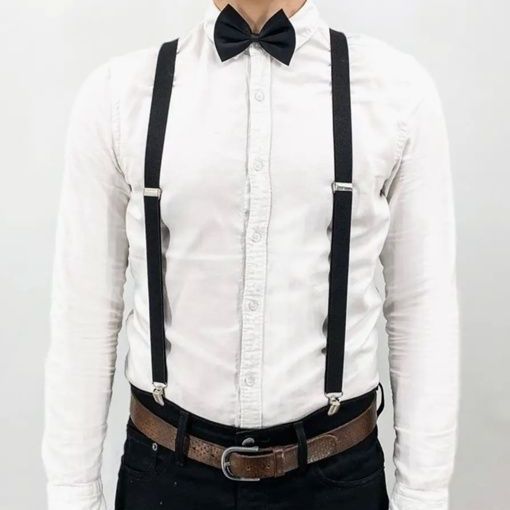 Купить Подтяжки с бабочкой унисекс