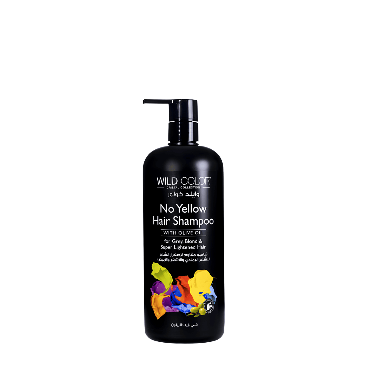 Купить Шампунь для седых, светлых и осветленных волос | WILD COLOR™ No Yellow Hair Shampoo – 500 мл