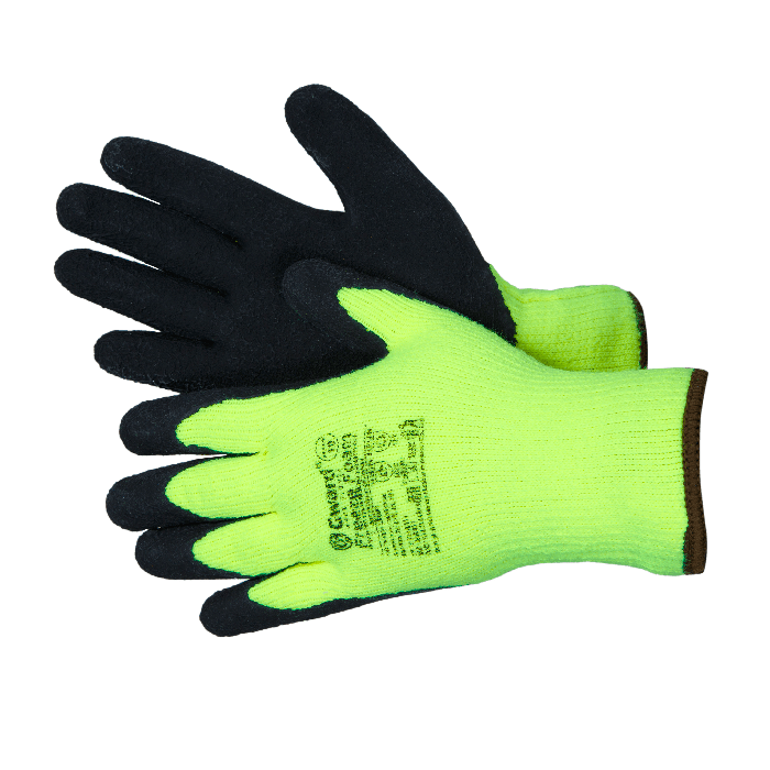 Купить Перчатки Gward Freeze Foam из акриловой пряжи  с начесом + вспенен. латекс, L5004