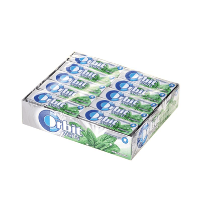 Купить ЖЕВАТЕЛЬНАЯ РЕЗИНКА ORBIT WHITE НЕЖНАЯ МЯТА 13,6 Г. Х 30 ШТ. доставка продуктов Тюмень . доставка продуктов в Тюмени . доставка фруктов Тюмень 
