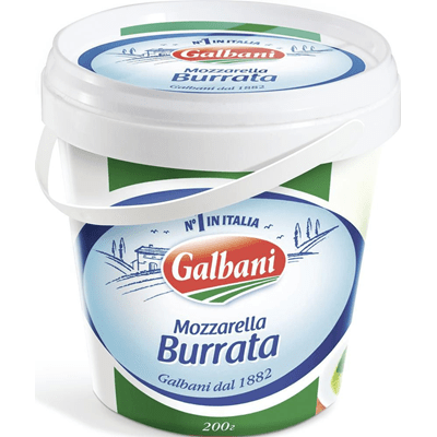 Купить СЫР МОЦАРЕЛЛА GALBANI BURRATA 200 Г. с доставкой на дом . Доставка продуктов Тюмень , доставка продуктов в Тюмени , dostavka-produktov-tyumen ,