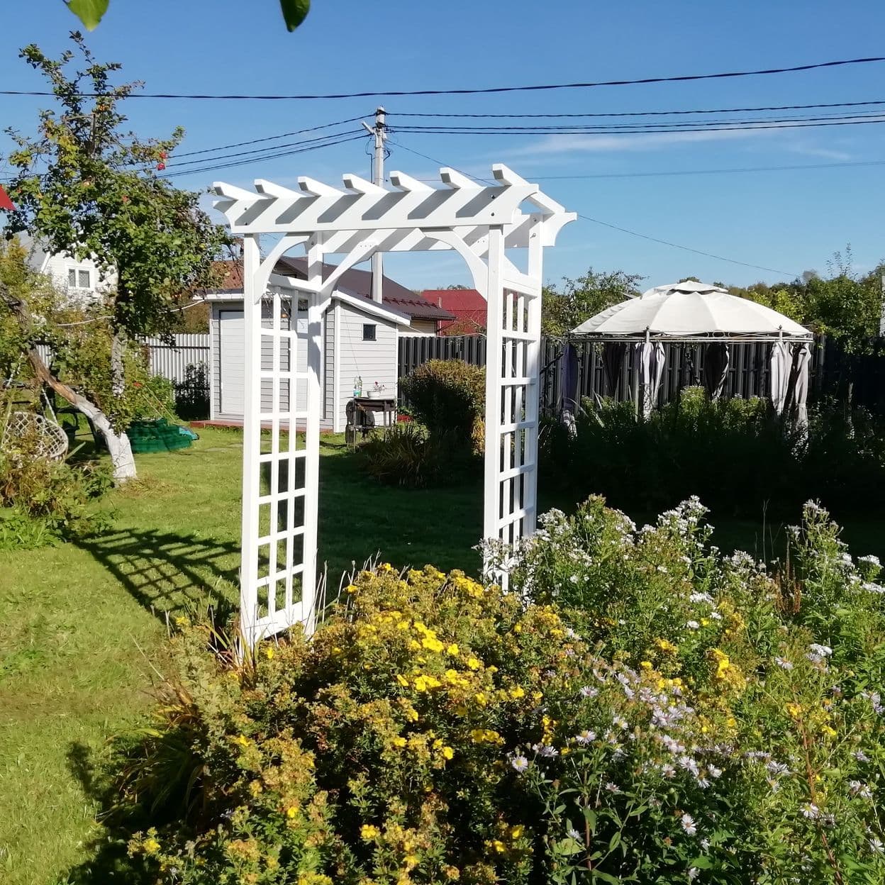 Купить Пергола из дерева, арка садовая, арт.ПД-2304